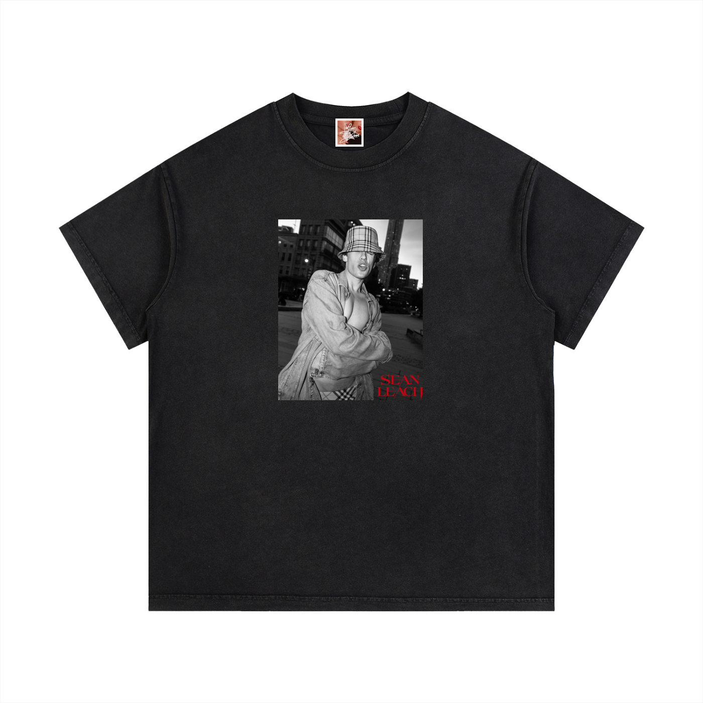 Sean Leach Vintage Wash Cotton T-Shirt