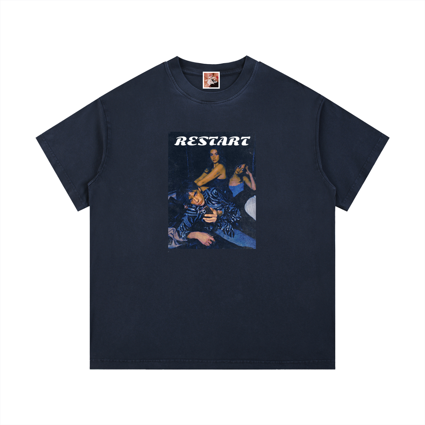 Sean Leach Vintage Wash Cotton T-Shirt