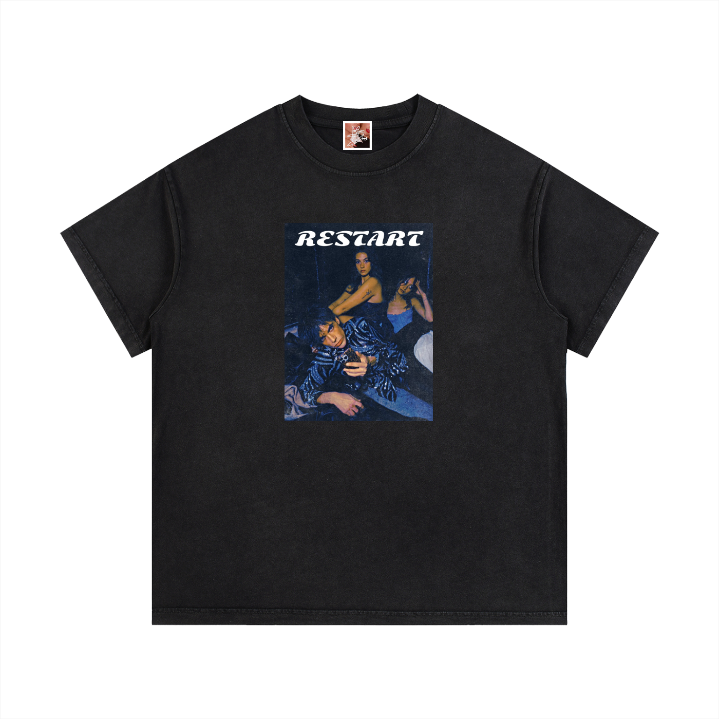 Sean Leach Vintage Wash Cotton T-Shirt