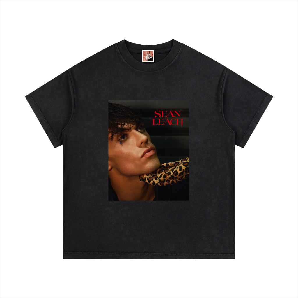 Sean Leach Vintage Wash Cotton T-Shirt